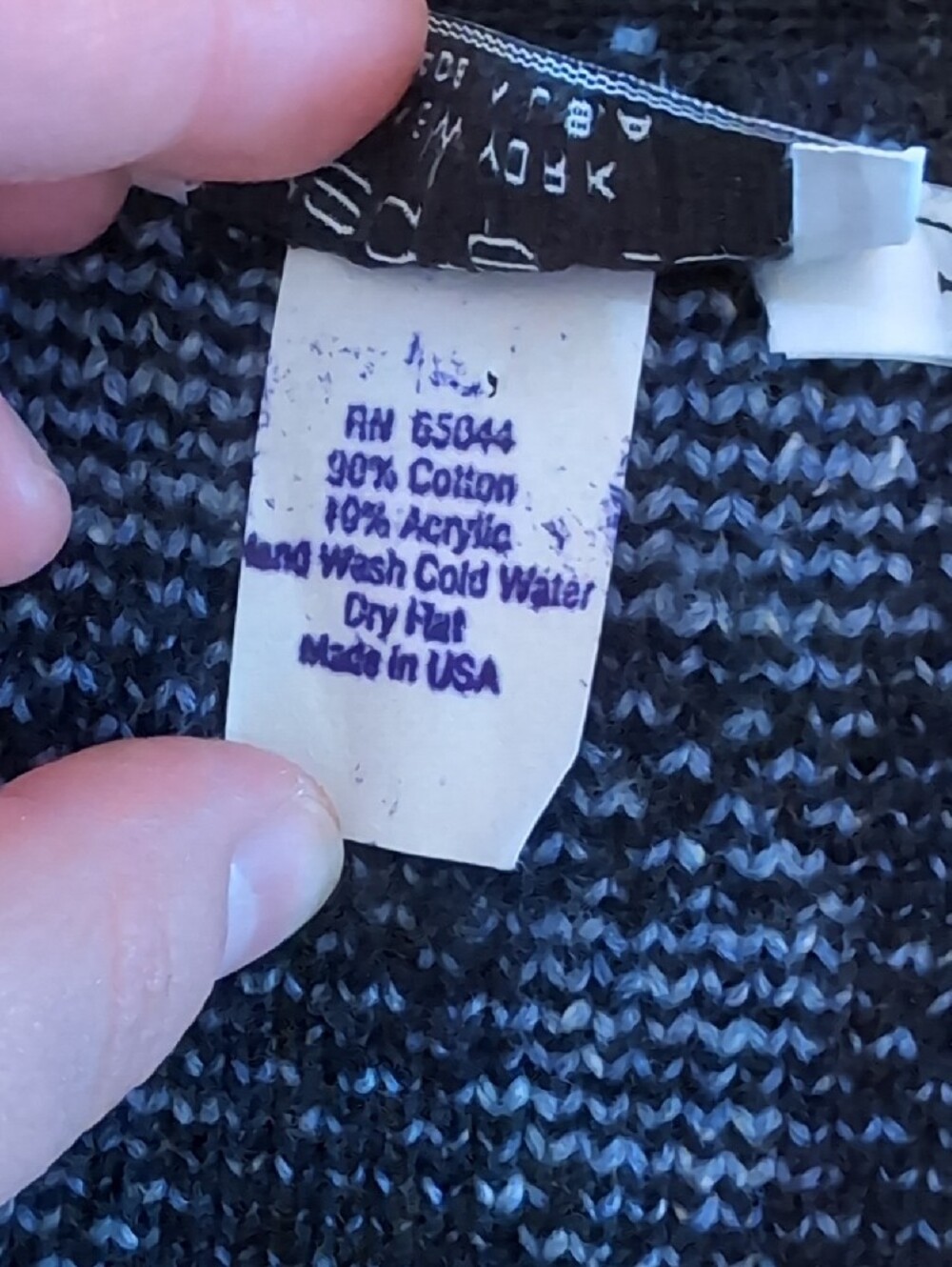 Sweater Loft Cute Cat Patchwork Knit Vest Knit Size Large - Picture 11 of 11